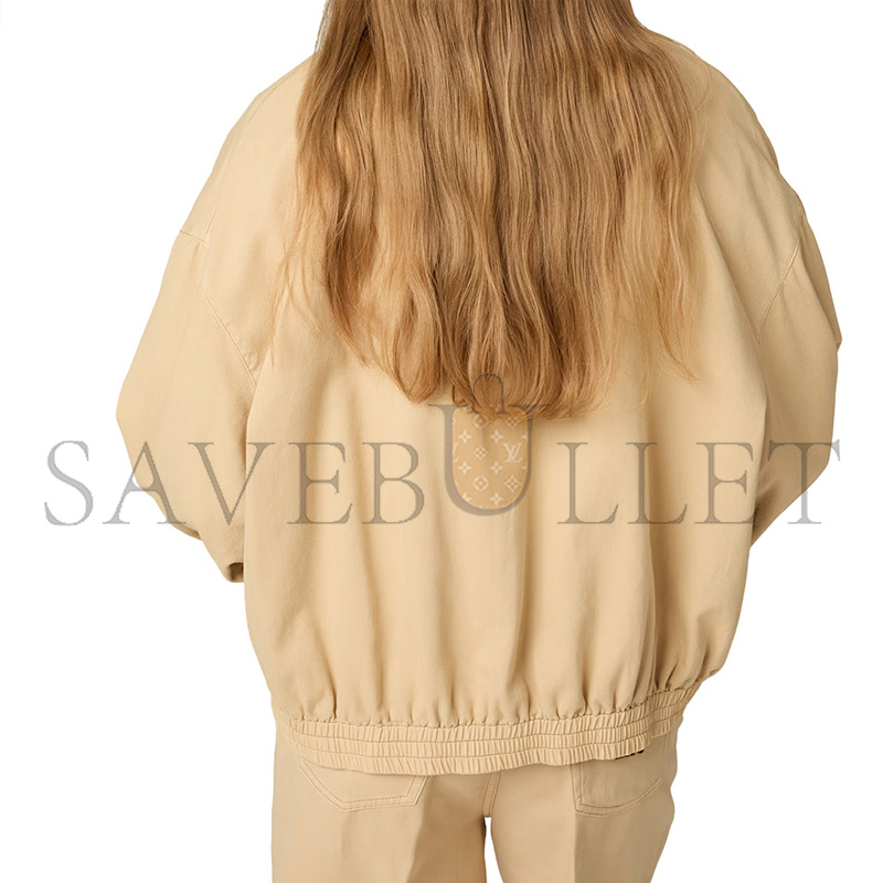 MIU MIU LIGHT DENIM BLOUSON JACKET GWB149